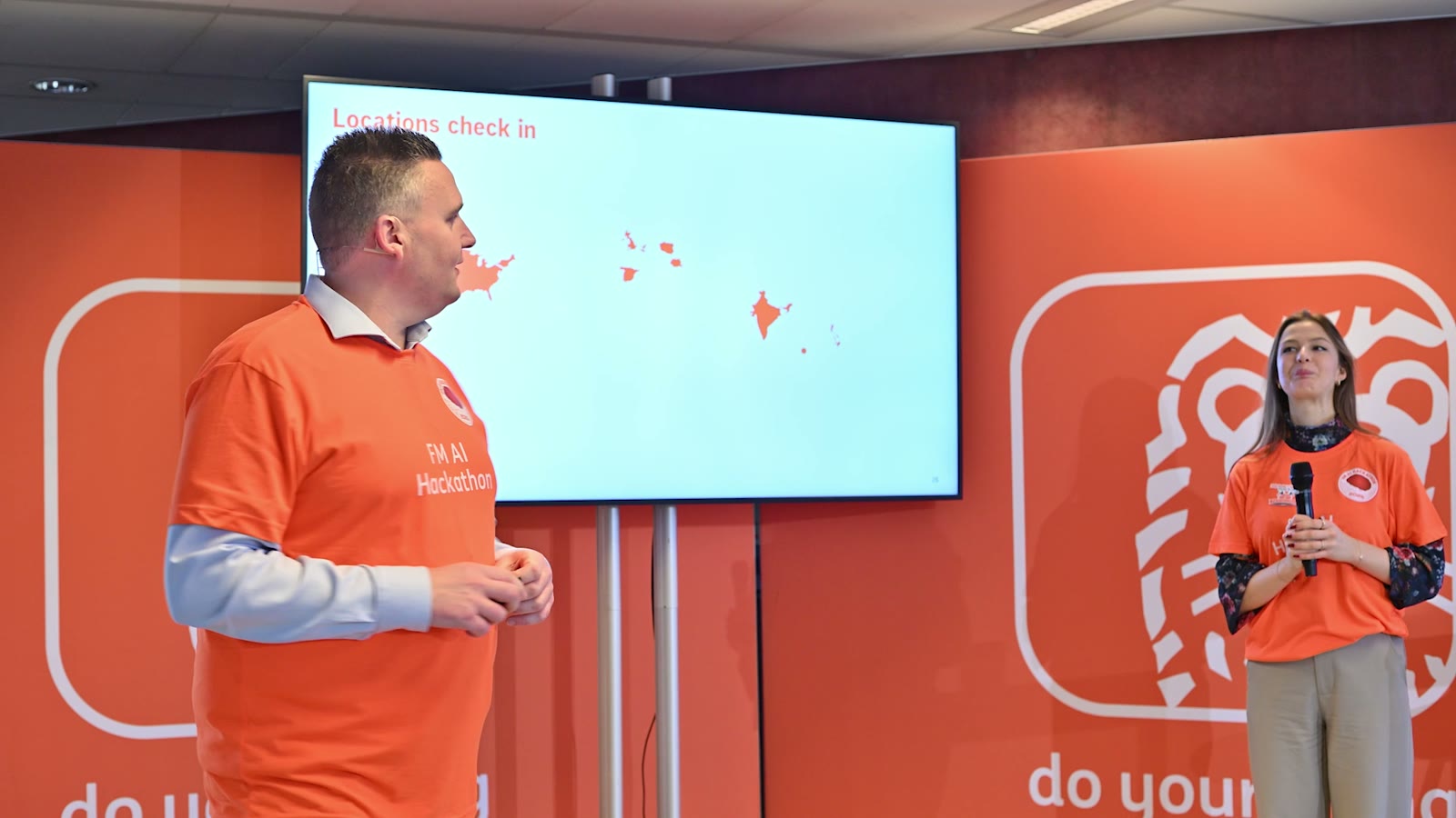 ING AI Hackathon event film